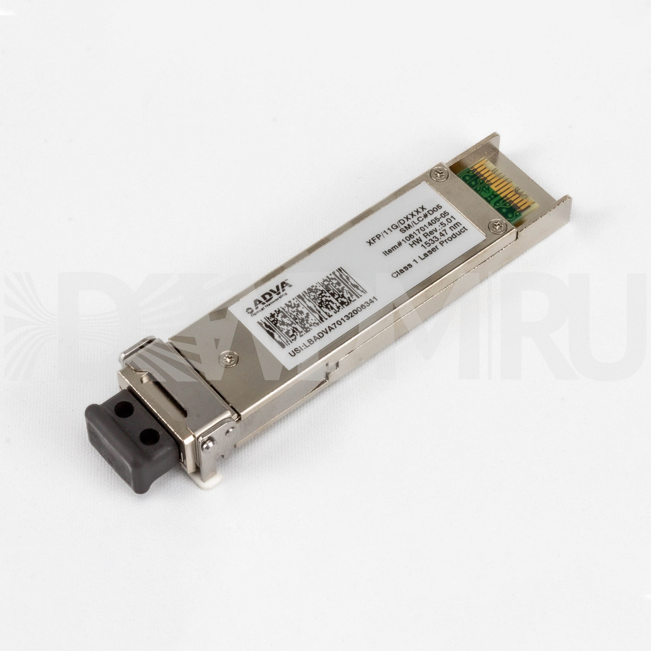 XFP/11G/#19415L50/SM/LC 11G 50GHz DWDM XFP ADVA Optical pn 1061701738-01