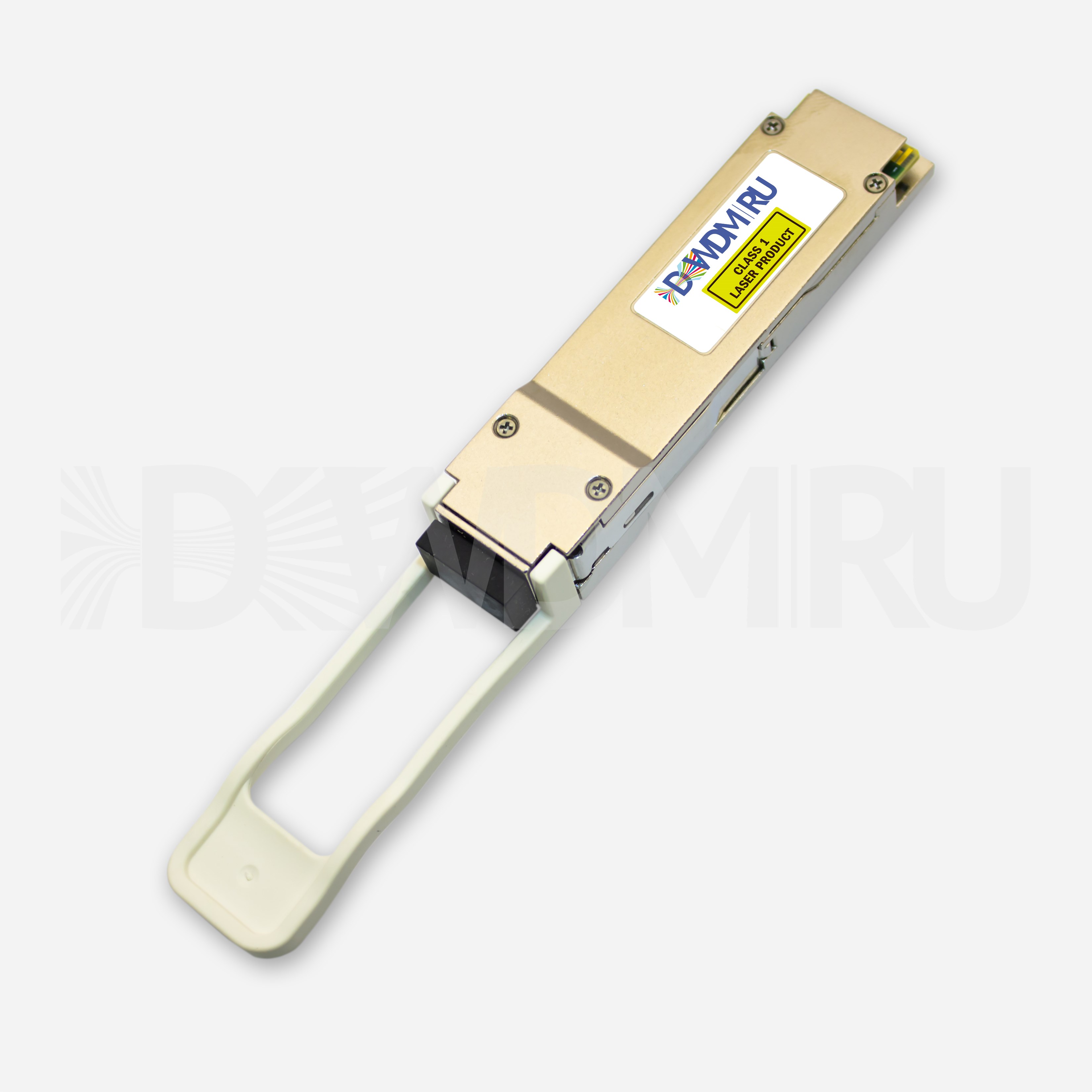 Оптический QSFP28 модуль двухволоконный одномодовый 100Гб/с, ZR4, до 80 км, 2xLC, 1310 нм, DDM - ДВДМ.РУ (DSO-21-6D)